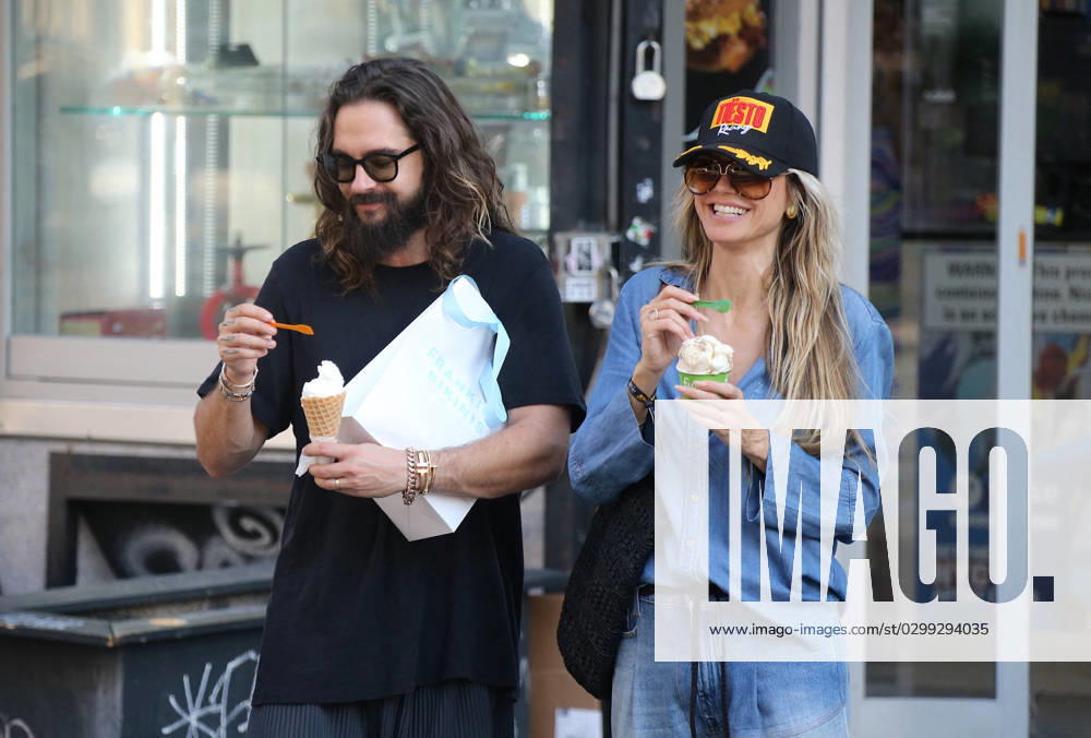 Heidi Klum And Tom Kaulitz Out Shopping - NYC Heidi Klum with her husband Tom Kaulitz in love in the big apple, they have lunch at Bar Pitti restaurant then shopping all around Soho, especially in lingerie store in New York City, NY, USA on June 26, 2022. Photo by Dylan Travis ABACAPRESS.COM New York City NY United States
