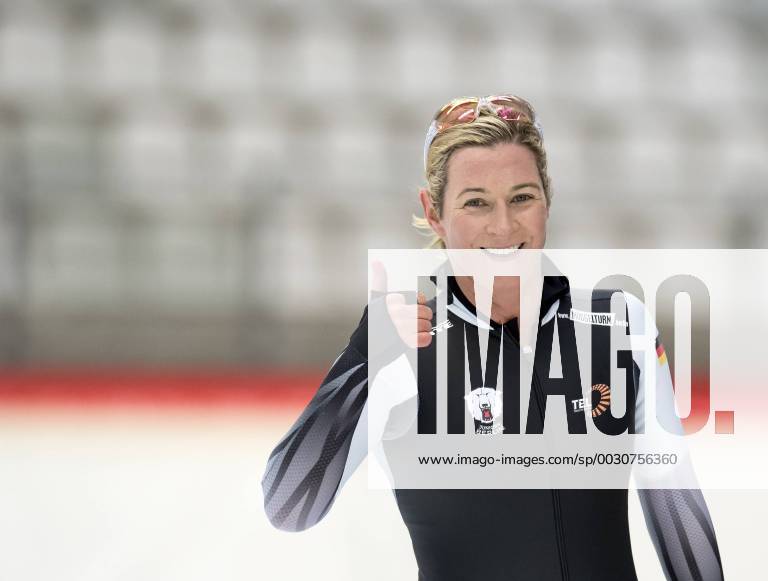 EISSCHNLLAU German Championship 3 000m women Claudia PECHSTEIN GER on 28 10 2017 during the German Championship in the Max Aicher Arena Inzell Germany