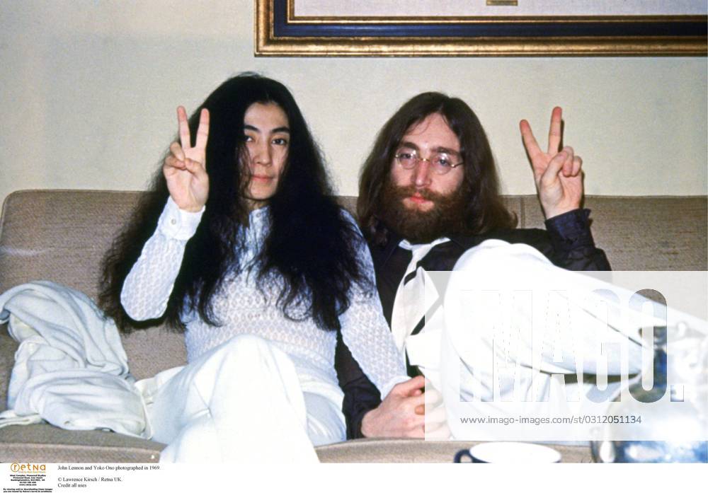 John Lennon and Yoko Ono photographed in 1969. Lawrence Kirsch Retna UK. Credit all uses John Lennon and Yoko Ono photographed in 1969. Lawrence Kirsch Retna UK. Credit all uses, Credit: Lawrence Kirsch Avalon