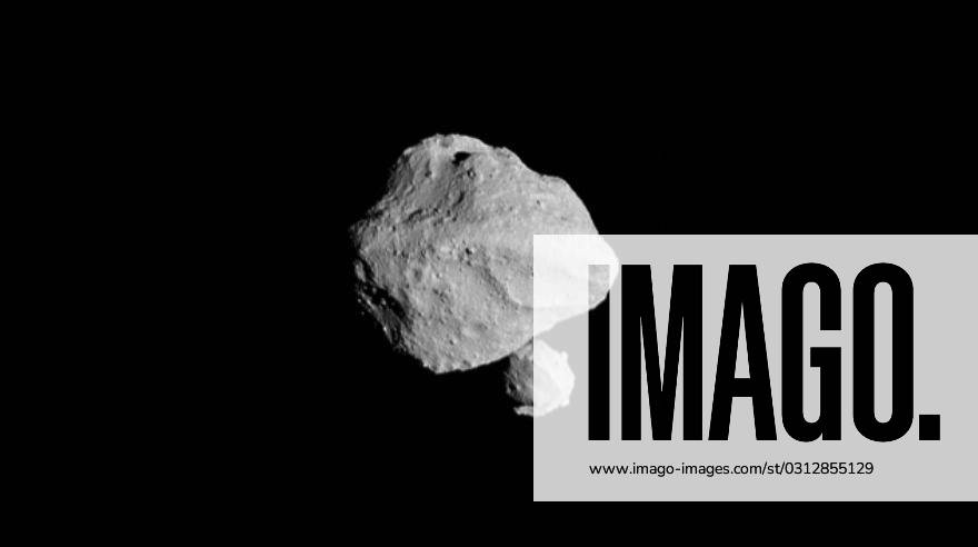 This image released today shows the moonrise of the satellite as it emerges from behind asteroid Dinkinesh as seen by the Lucy Long-Range Reconnaissance Imager (L LORRI), one of the most detailed images returned by NASA s Lucy spacecraft during its flyby of the asteroid binary. Image was taken at 12:55 p.m. EDT Nov. 1, 2023, within a minute of closest approach, from a range of approximately 270 miles. From this perspective, the satellite is behind the primary asteroid. The image has been sharpened and processed to enhance contrast. Space - ZUMAz03_ 20231104_shn_z03_338
