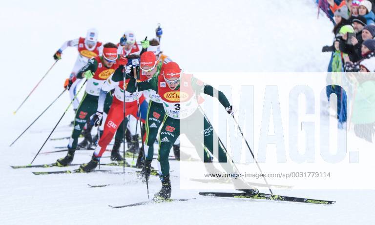 Nordic Arena Ramsau AUT FIS World Cup Nordic Combined Cross Country Skiing Eric Frenzel ENG Eric Frenzel of Germany during the Cross Country Competition in Ramsau Austria on 2017 12 16 Press Photo Ramsau am Dachstein EP_mhu
