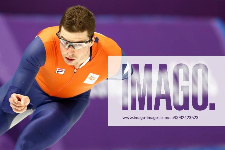 , training in de Gangneung Oval , Sven Kramer Training schaatsers donderdag x1952937x
