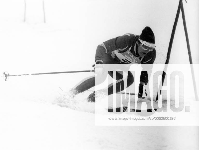 Olympic Winter Games 1968 in Grenoble of the triple Olympic champion Jean Claude Killy France in action at giant slalom HM
