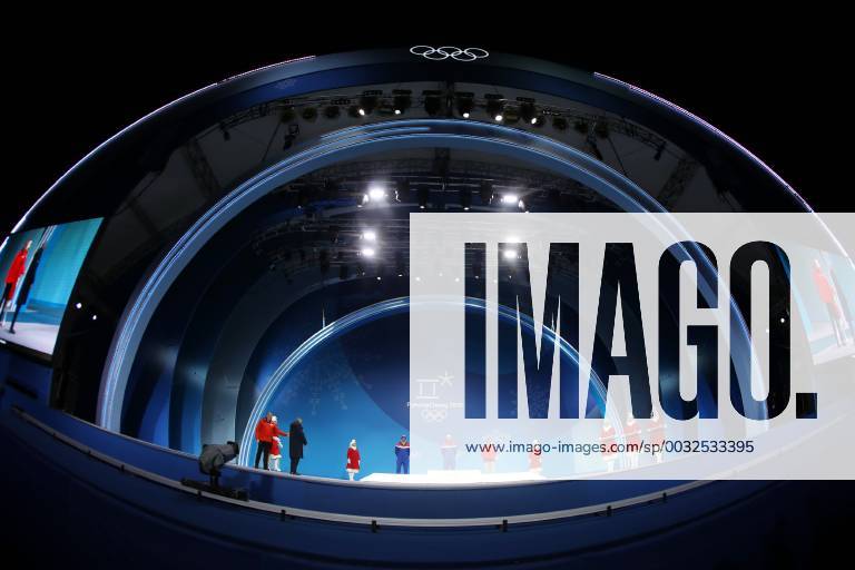 - SPORT OLYMPICS - 2018 Winter Olympics PYEONGCHANG,SOUTH KOREA,15.FEB.18 - OLYMPICS, ALPINE SKIING - Olympic Winter games Winterspiele Spiele Summer games PyeongChang 2018, medal plaza, downhill, men, award ceremony. Image shows Kjetil Jansrud (NOR), Aksel Lund Svindal (NOR) and Beat Feuz (SUI). GEPAxpictures xAndreasxPranter