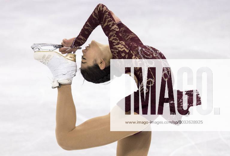 PyeongChang 2018 - Highlights der Olympischen Spiele PyeongChang 2018 - Eiskunstlauf, Kurzprogramm Damen February 21, 2018 - Gangneung, South Korea - Mirai NAGASU of USA in action during the Ladies Single Skating Short Program at the Gangneung Ice Arena during the 2018 Pyeongchang Winter Olympic Games Olympische Spiele Olympia OS PyeongChang 18: Ladies Figure skating Eiskunstlauf - ZUMAa35_ 20180221_zaf_a35_007