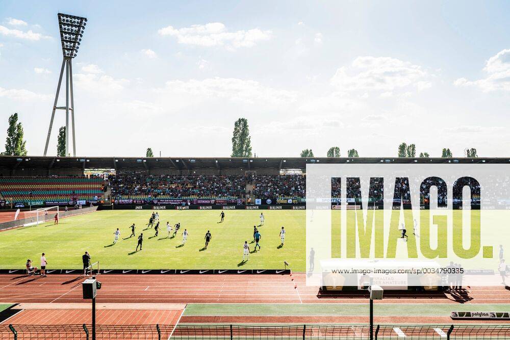 Berlin Germany 21 05 2018 Friedrich Ludwig Jahn Sportpark at the Berlin Pilsner Cup final between BFC Dynamo and Berliner SC