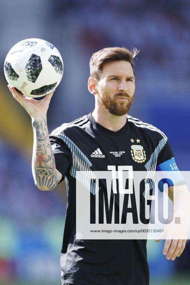 Lionel Messi of Argentina during the 2018 FIFA World Cup WM Weltmeisterschaft Fussball Russia group D match between Argentina and Iceland at the Spartak Stadium on June 16, 2018 in Moscow, Russia. FIFA World Cup 2018 Russia 2017 2018 Imagesx xMauricexvanxSteenxWKxIVx 11215418