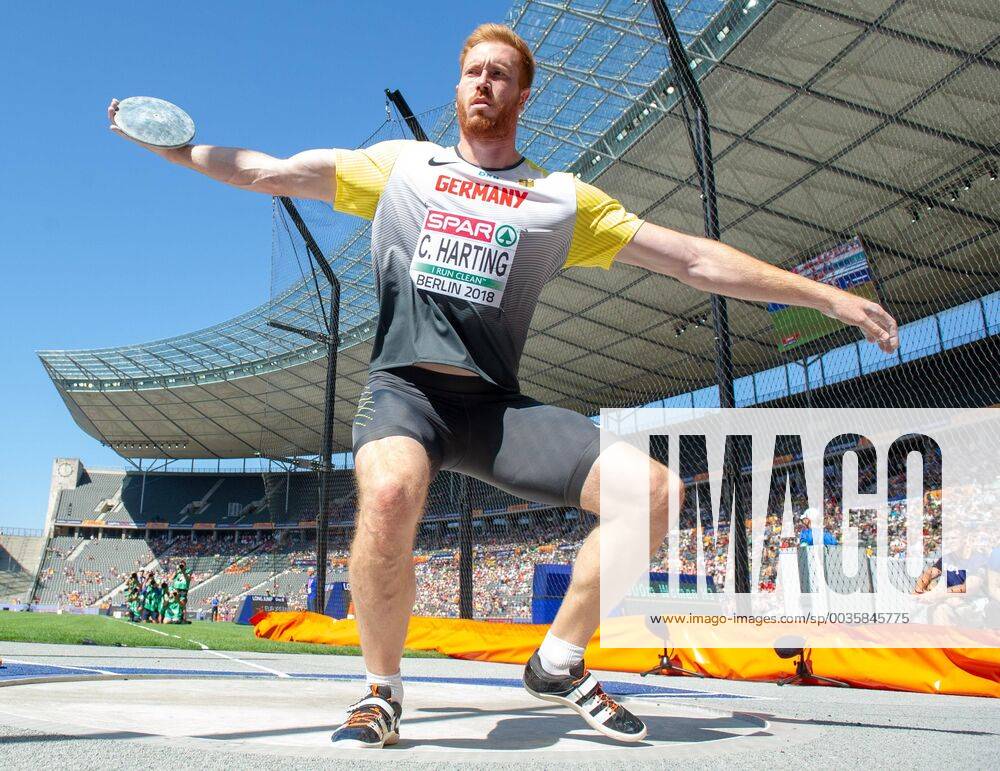 BERLIN 07.08.2018 24. MISTRZOSTWA EUROPY BERLIN 24 EUROPEAN ATHLETICS CHAMPIONSHIPS 2018 NZ CHRISTOPH HARTING FOT MAREK BICZYK PZLA FRANCE OUT!