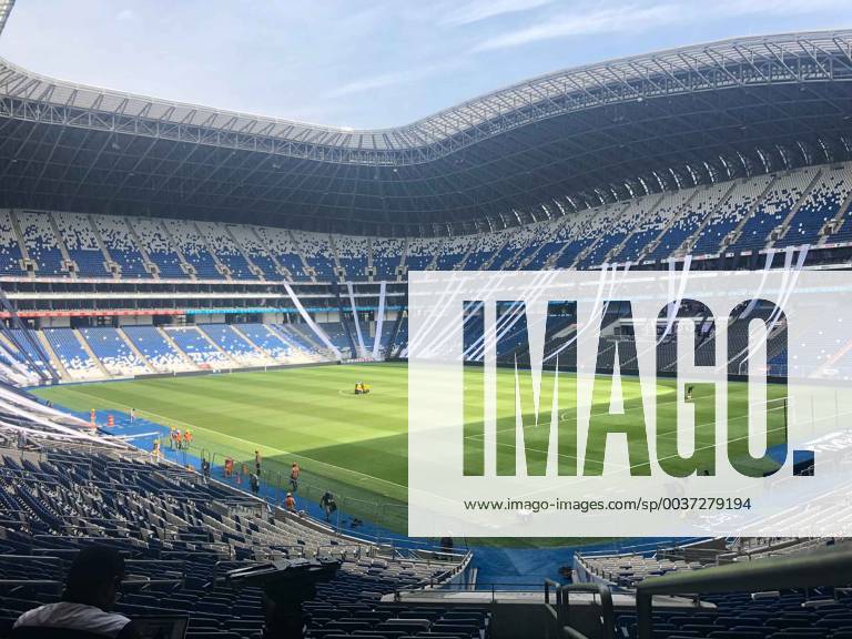 October 31 2018 EUM20181031DEP02 JPG GUADALUPE NL SoccerFutbol Monterrey Aspects of the BBVA Bancomer Stadium a few hours away from the Copa MX final between Monterrey and Cruz Azul on October 31, 2018 Photo Agency EL UNIVERSALAFBV Latin News October 31 2018 - ZUMAu78_ 20181031_zaf_u78_071