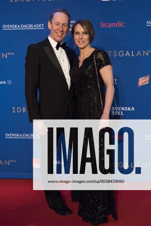 Gunde and Marie Svan during the Sports Gala on January 21, 2019 in Stockholm,