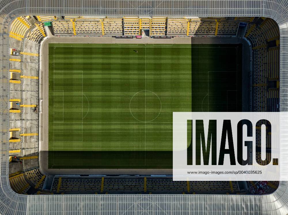 Aerial photo of the Rudolf Harbig Stadium 25 04 2019 Dresden Football GER 2 Bundesliga 2 BL Season 2018 2019 Rudolf Harbig Stadium SG Dynamo Dresden