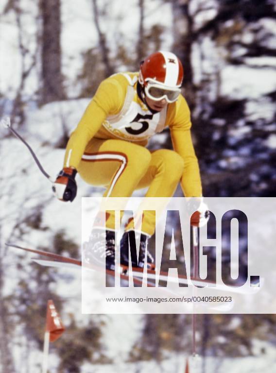 Alpine skiing Olympic Games Sapporo 1972 MESSNER AUT Olympic Winter Games Sapporo 1972 Downhill men 07 02 1972 Heinrich MESSNER Austria Sapporo Japan