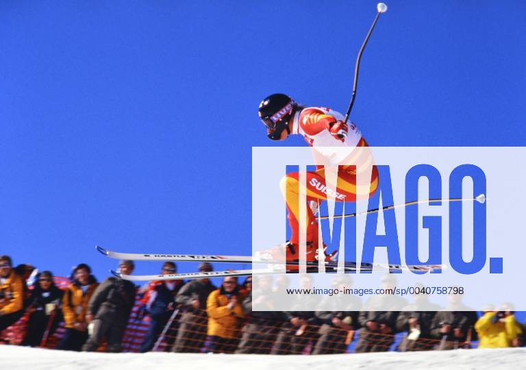 Ski WM 1987, Super G Men Pirmin ZURBRIGGEN SUI SKI ALPIN SAISON 86 87 WM 1987 Crans Montana Super G Men 02 02 1987 Pirmin ZURBRIGGEN SUI Crans Montana Switzerland
