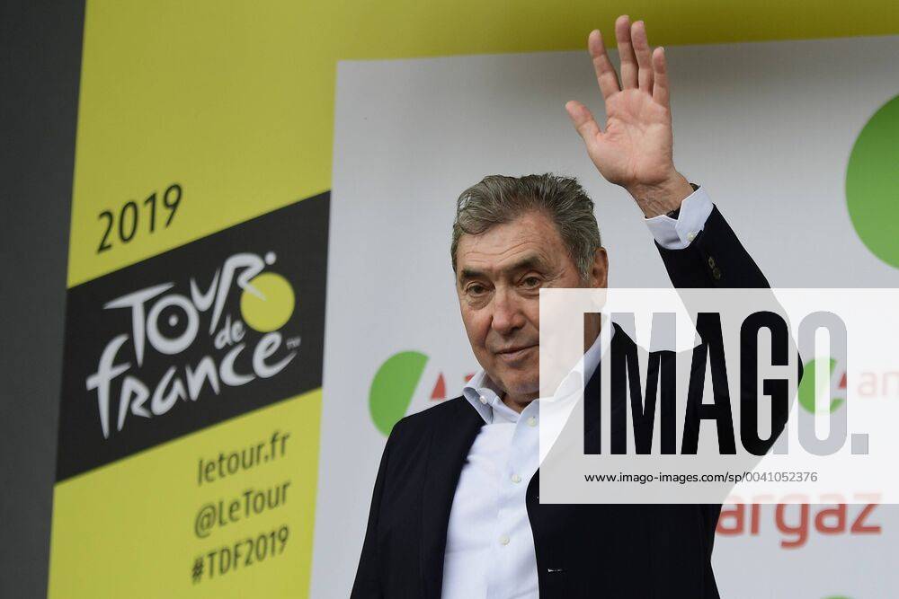 BRUSSELS, BELGIUM - JULY 6 : MERCKX Eddy pictured during stage 1 of the 106th edition of the 2019 Tour de France cycling race, a stage of 194.5 kms with start and finish in Brussels on July 06, 2019 in Brussels, Belgium, 6 07 2019 ( Motordriver Kenny Verfaillie - Photo by Peter De Voecht Photo News CYCLISME : Tour de France 2019 - Etape 01 - 06 07 2019 PHOTONEWS PANORAMIC