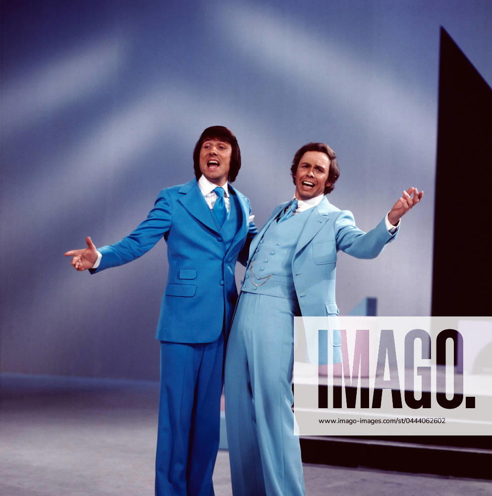 8 x 1 IN NOTEN 8 x 1 in Noten, ZDF Fernsehshow, Deutschland, 1975, in der Show: Udo Jürgens und Peter Kraus, Deutschland