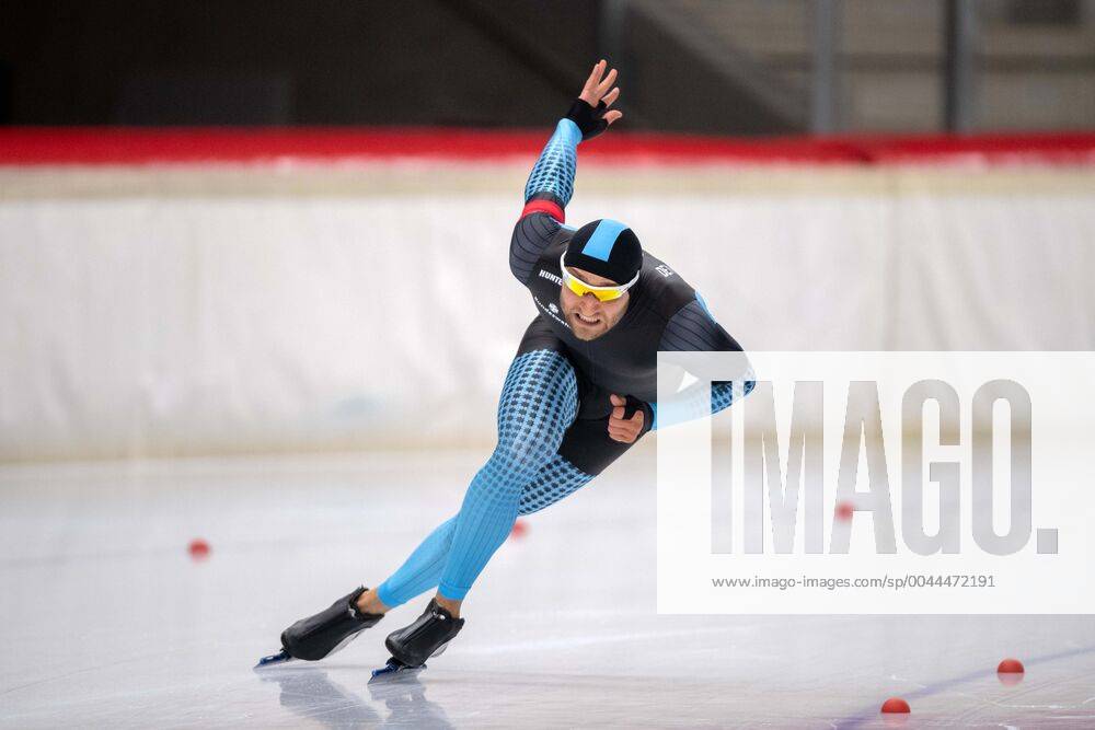Speed skating Inzell 08 11 2019 Season 2019 2020 German Championships DM 500m Men Men Denny Ihle
