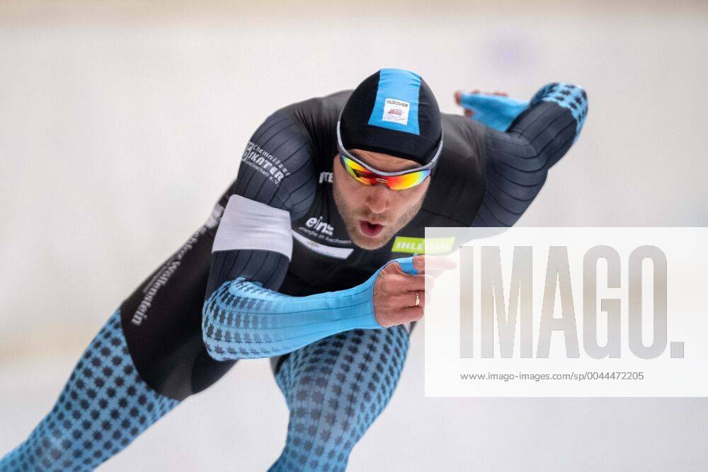 Speed skating Inzell 08 11 2019 season 2019 2020 German championships DM 500m men men Nico Ihle
