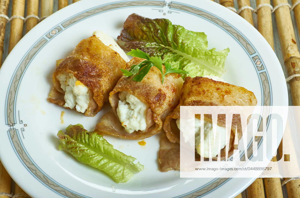 Halloumi bacon rolls Halloumi bacon rolls, Food Middle Est, recipe is for non-Muslims only