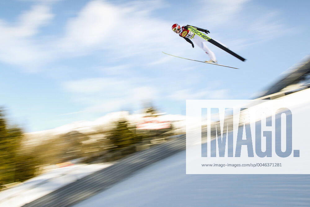 NORDIC COMBINED - FIS WC Seefeld SEEFELD,AUSTRIA,31.JAN.20 - NORDIC SKIING, NORDIC COMBINED, Ski jumping, Skispringen, Ski, nordisch - FIS World Cup, normal hill. Image shows Eric Frenzel (GER). GEPAxpictures xPatrickxSteiner