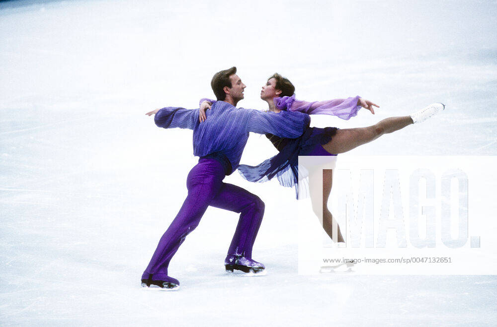 Figure Staing Torvill and Dean Jayne Torvill and Christopher Dean (GBR) bronze metal winners in Ice dancing, Eistanzen at the 1994 Olympic Winter games, Winterspiele,Spiele, Summer games Lillehammer Norway