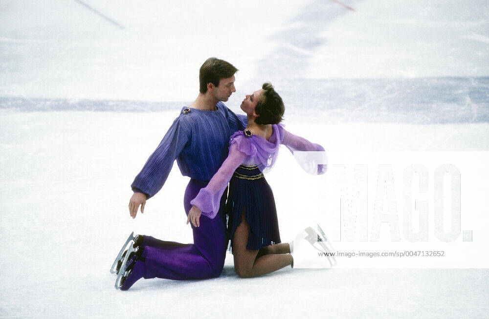 Figure Staing Torvill and Dean Jayne Torvill and Christopher Dean (GBR) bronze metal winners in Ice dancing, Eistanzen at the 1994 Olympic Winter games, Winterspiele,Spiele, Summer games Lillehammer Norway