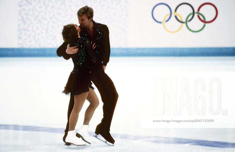 Figure Staing Torvill and Dean Jayne Torvill and Christopher Dean (GBR) bronze metal winners in Ice dancing, Eistanzen at the 1994 Olympic Winter games, Winterspiele,Spiele, Summer games Lillehammer Norway
