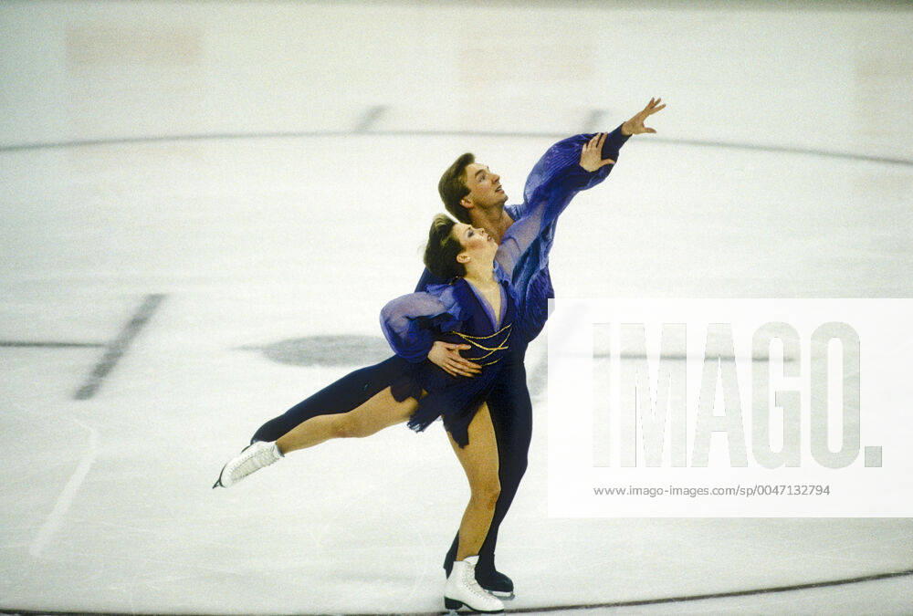 Figure Staing Torvill and Dean Sarajevo Yugoslavia