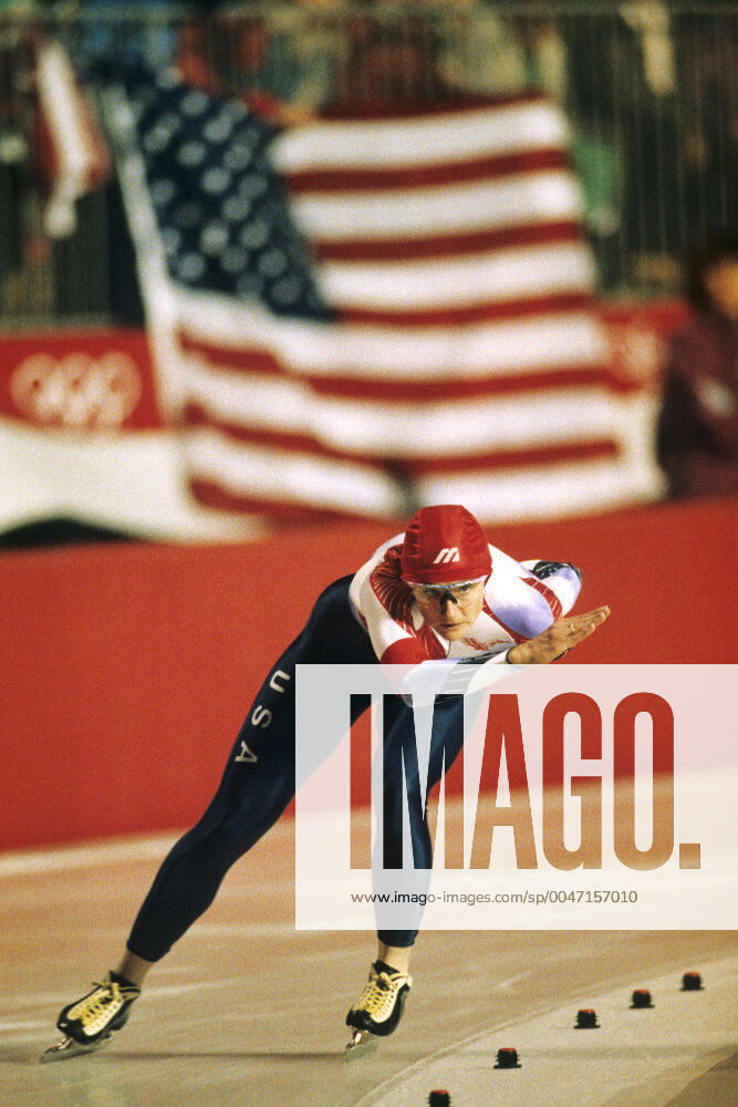 Speedskating Bonnie Blair USA 1992 Olympic Winter games, Winterspiele,Spiele, Summer games Albertville France