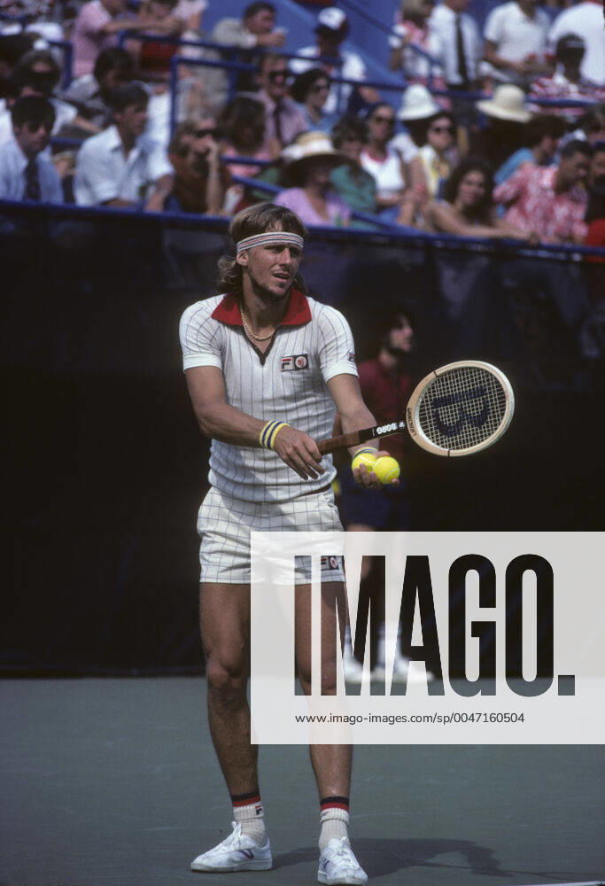 Tennis Bjorn Borg (SWE) at the 1978 US Open Tennis Championships New York Flushing Meadows NY USA