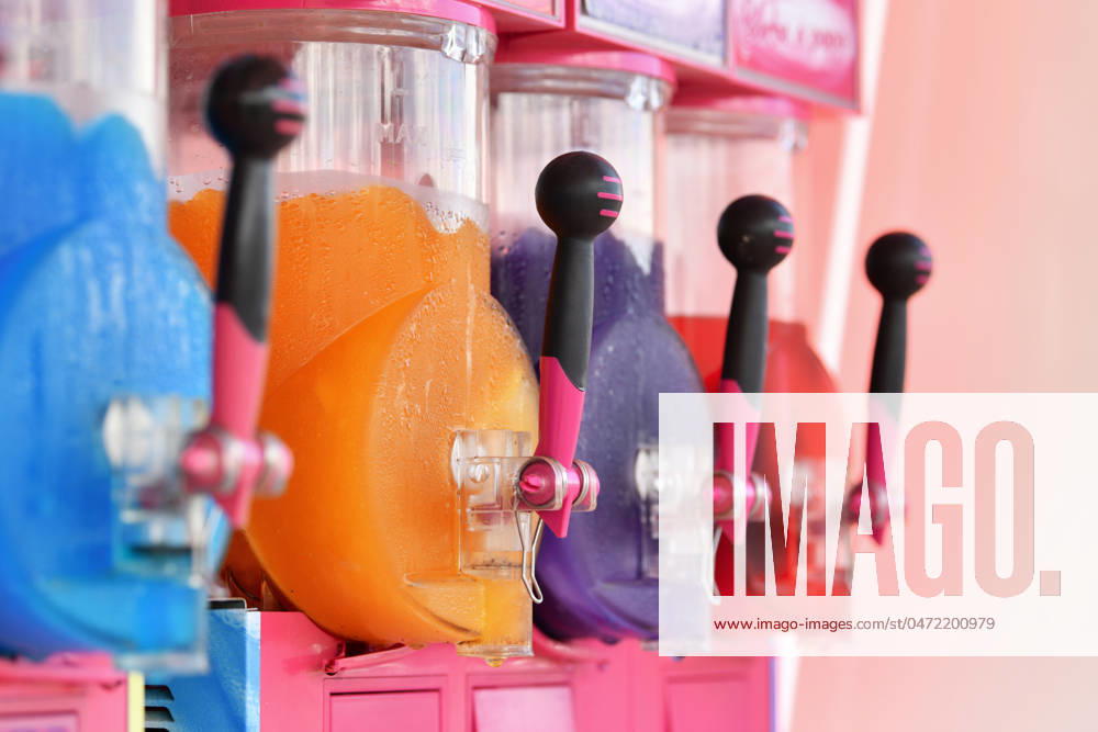 Ice granite containers Summer drink Juice device Ice granite containers Summer drink