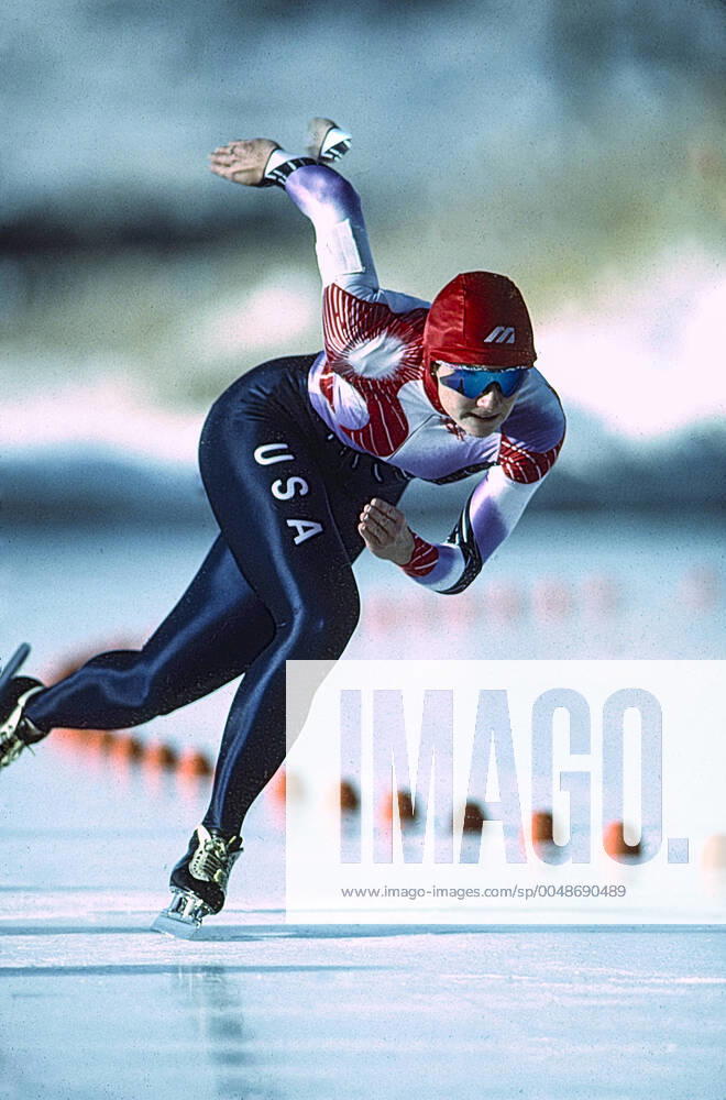 Speed skating, Eisschnelllauf Bonnie Blair