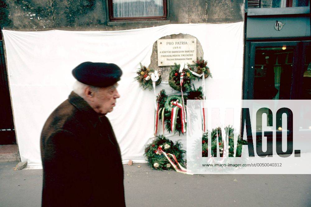 Gedenktafel anlässlich des Volksaufstandes von 1956