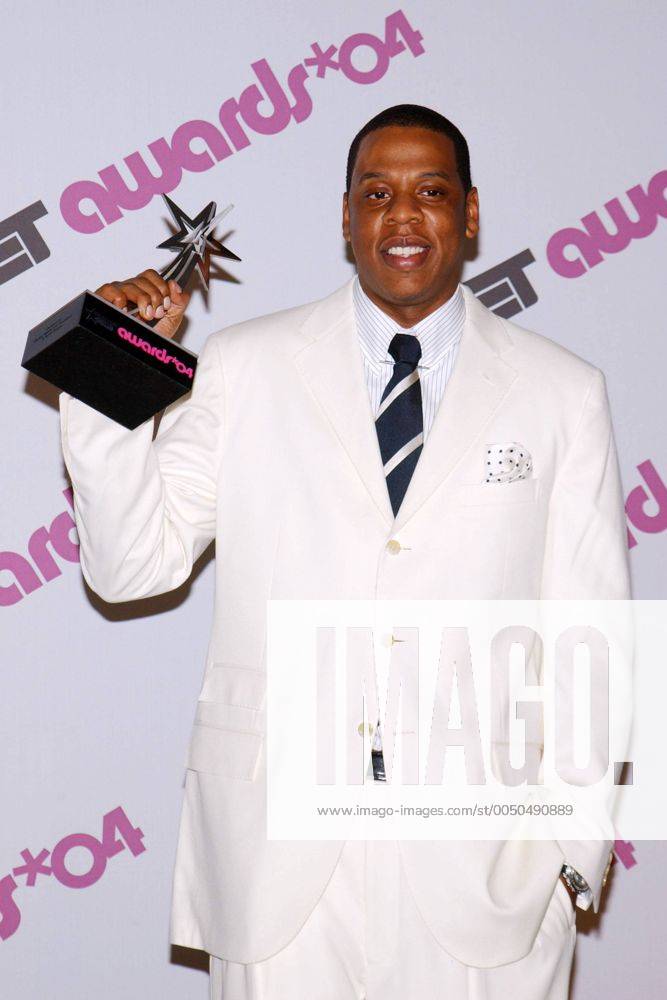 Rapper Jay-Z (USA) anlässlich der 2004 BET Awards in Los Angeles