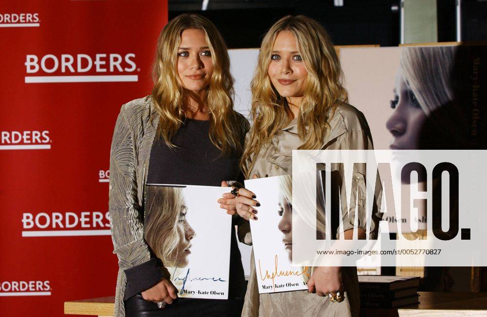 Schauspielerinnen Ashley und Mary-Kate Olsen während der Buchpräsentation von - Indulgence - in Los Angeles -PPF4C