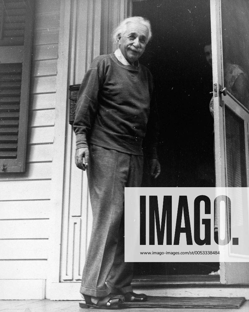 Sep 15, 1950; Princeton, NJ, USA; Professor ALBERT EINSTEIN living a quiet and peaceful life at Princeton. Albert Einstein aka Yousuf Karsh Albert Einstein (March 14, 1879 Ð April 18, 1955) was a German theoretical physicist regarded as the greatest scientist of the 20th century. He proposed the theory of relativity and made contributions to the development of quantum mechanics, statistical mechanics, and cosmology. He was awarded the 1921 Nobel Prize for Physics for his explanation of the photoelectric effect and for his services to Theoretical Physics. After his general theory of relativity was formulated in 1915. Princeton USA - ZUMAk09