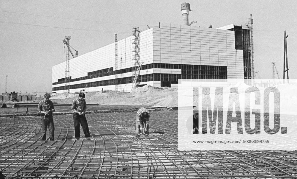 Bau des AKW Tschernobyl TASS_34076