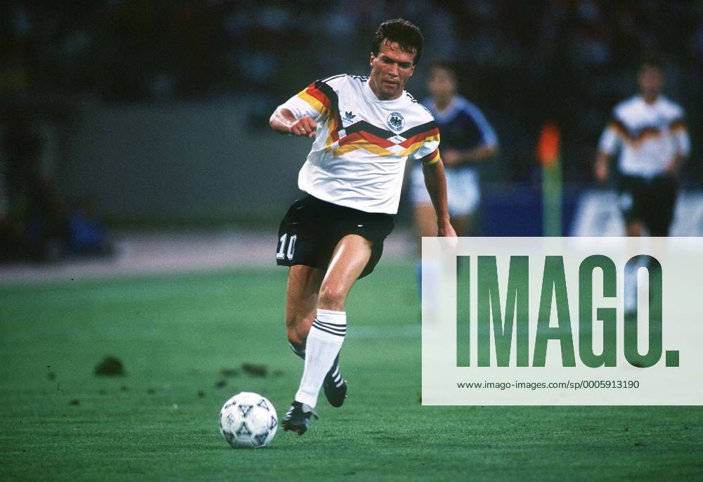 Lothar Matthäus (Ger). Argentina v West Germany. World Cup Final 1990. Rome. 8 7 90.