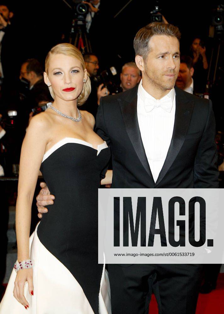 Blake Lively, Ryan Reynolds 67TH CANNES FILM FESTIVAL - RED CARPET CAPTIVES - NO FRENCH SALES Cannes PicturePerfect Visual SLF