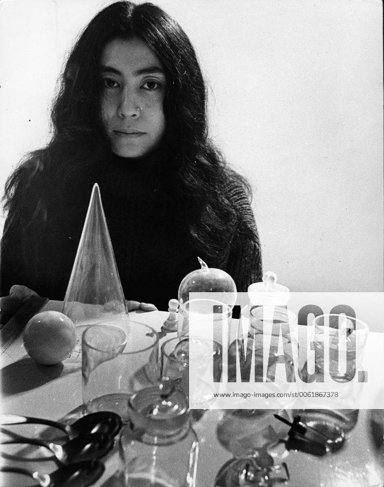 London, England, U.K. - Artist YOKO ONO at her 1 2 Life Exhibition in London she is married to famous film director Tony Cox, her best known film is 365 naked bottoms . London United Kingdom - ZUMAk09