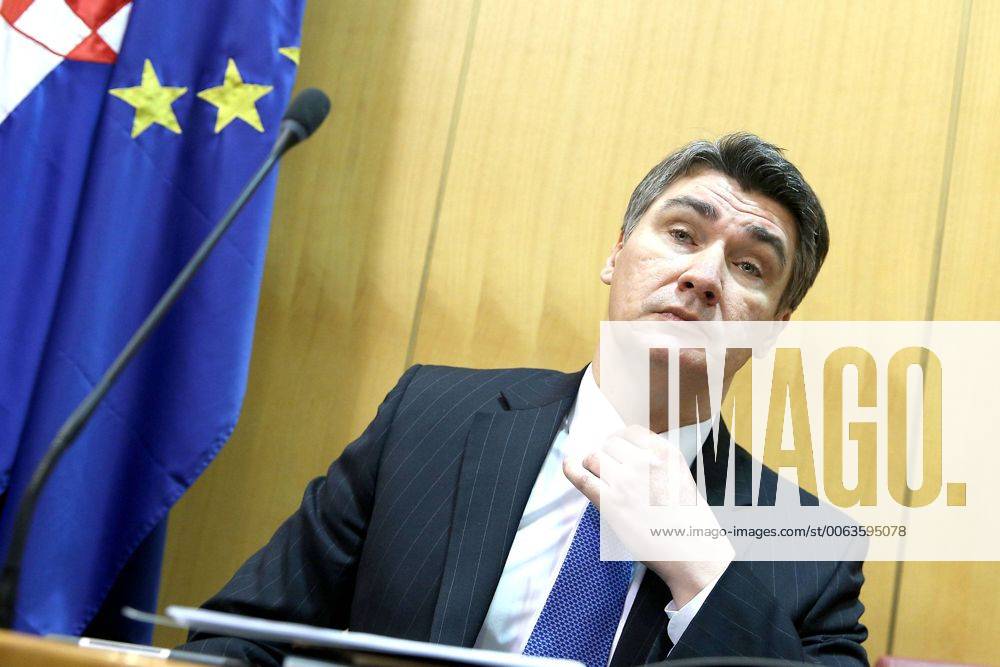 Parliament meeting - Zagreb, Croatia 28.01.2015., Zagreb, Croatia - Croatian Prime Minister submitted to Parliament regular annual reports on previous meetings of the European Council in 2014. PatrikxMacek PIXSELL