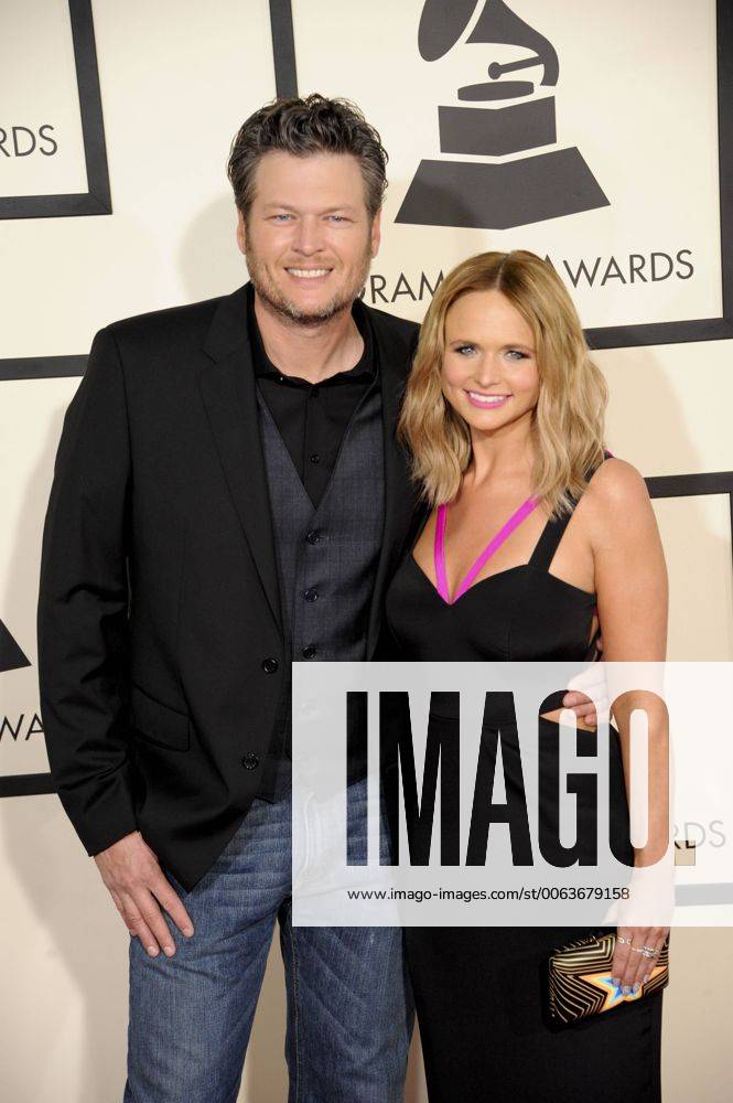 Miranda Lambert & Blake Shelton 57TH ANNUAL GRAMMY AWARDS Los Angeles Patrick Rideaux PicturePerfect