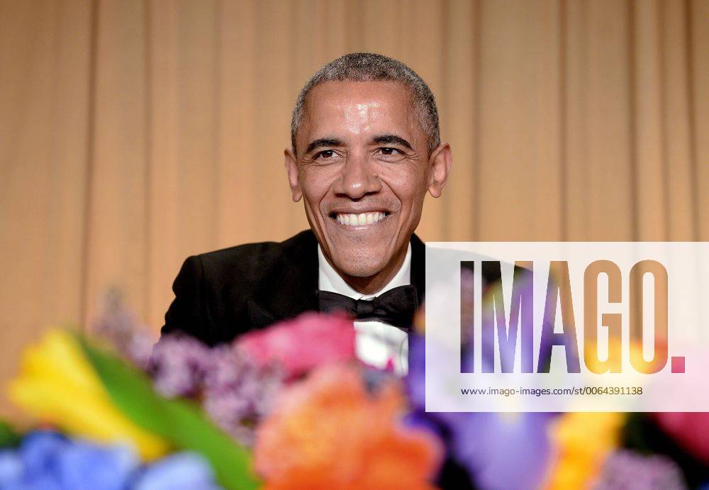 Washington, District of Columbia, United States of America - United States President Barack Obama smiles at the annual White House Correspondent s Association Gala at the Washington Hilton hotel April 25, 2015 in Washington, D.C. The dinner is an annual event attended by journalists, politicians and celebrities..Credit: Olivier Douliery Pool via CNP Washington United States of America - ZUMAs152