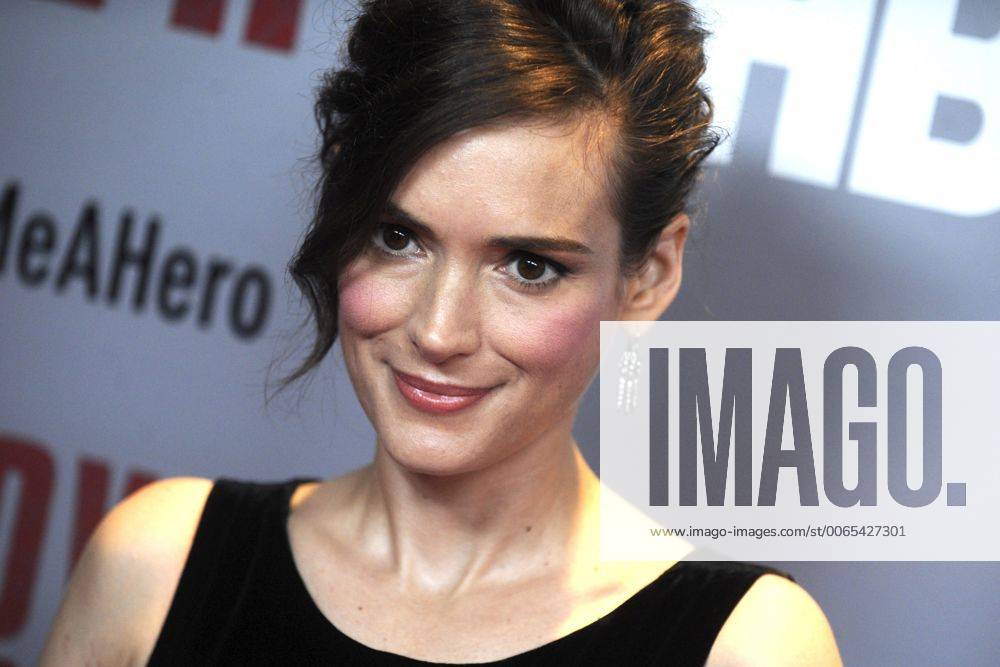 Winona Ryder beim Screening der HBO-Serie Show Me a Hero im New York Times Center. New York, 11.08.2015 Foto:xD.Tinex xFuturexImage