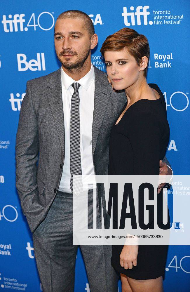 Shia LaBeouf and Kate Mara attend the photocall for Man Down at TIFF Bell Lightbox during the Toronto International Film Festival in Toronto, Canada on September 15, 2015. TOR2015091505 CHRISTINExCHEW