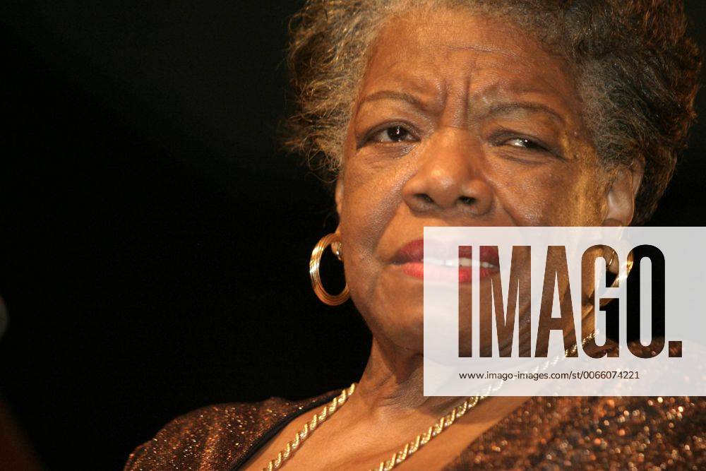 IMAGO ICONS: Maya Angelou May 28, 2014 - Winston-Salem, North Carolina, U.S. - FILE - MAYA ANGELOU, renowned as a poet, novelist and actress, died this morning at age 86 at her North Carolina home, her literary agent said. One of America s leading literary voices of the last 50 years, Angelou was best-known for her 1969 memoir I Know Why the Caged Bird Sings. It was the first of seven volumes of autobiography that traced her life from a childhood of abuse and oppression in the Deep South in the 1930s. Pictured Dec 09, 2004; San Francisco, California - MAYA ANGELOU speaks at event held at the San Francisco Marriott. - ZUMAs18