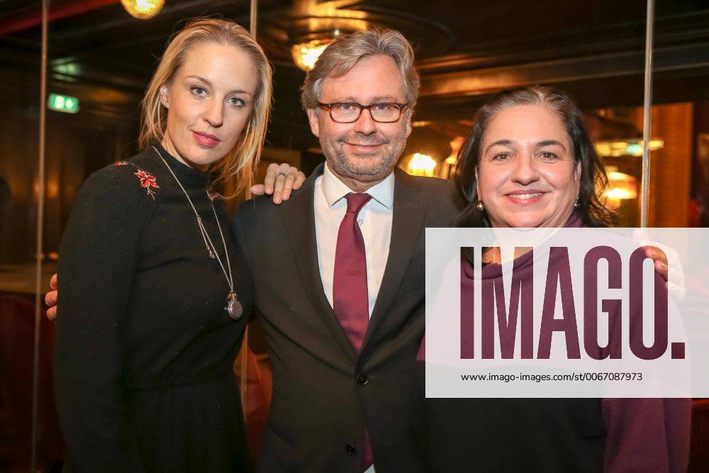 Metro Kinokulturhaus, 10 Jahre - SOKO DONAU, Präsentation zur neuen Staffel PR Release im Bild: Lilian Klebow, Alexander Wrabetz -ORF, Maria Happel