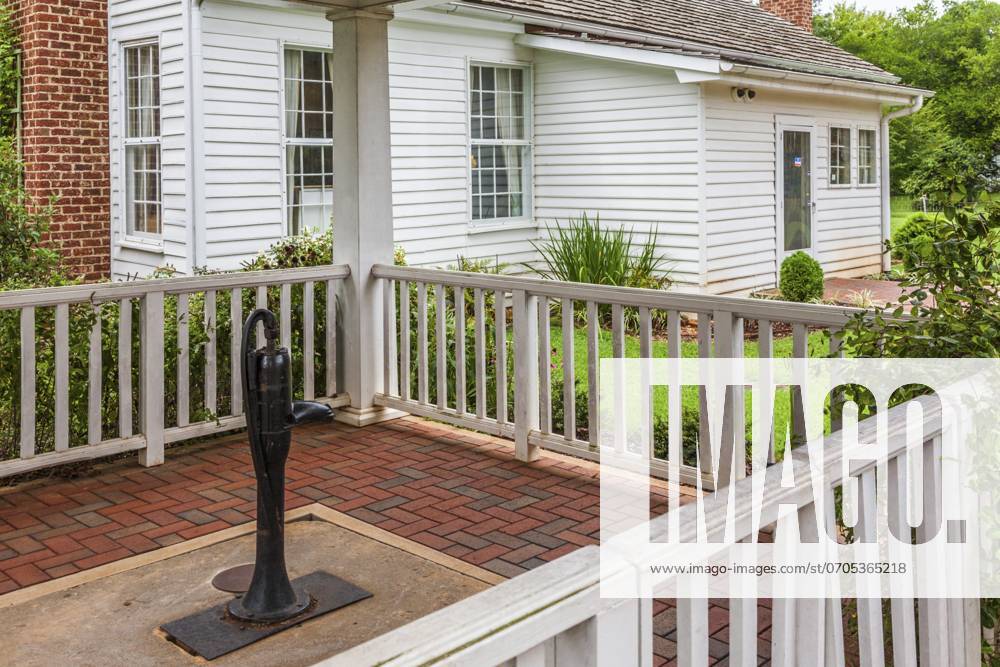 The Well Where Anne Sullivan Macy First communicated With Helen Cellar AT her Birthplace and Home in Tuscumbia, Alabama, USA, North America