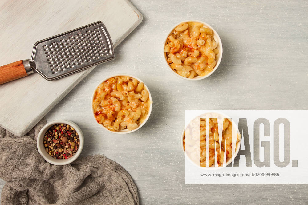Mac and cheese, American dish, Top view, No People