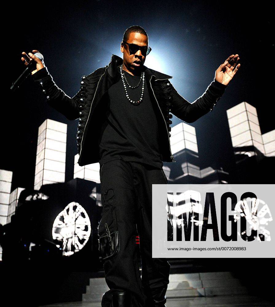 Feb 28, 2010 - Greensboro, North Carolina; USA - Rap Artist JAY Z aka Shawn Corey Carter performs live to a sold out audience as his 2010 tour makes a stop at the Greensboro Coliseum located in Greensboro. Copyright 2010 Jason Moore. - ZUMAm78_