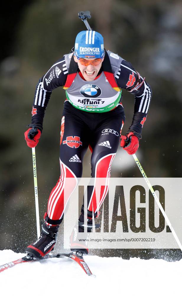BIATHLON - IBU WC Antholz ANTHOLZ, BIATHLON - IBU Weltcup, 10km Sprint der Herren. Bild zeigt Michael Greis (GER).